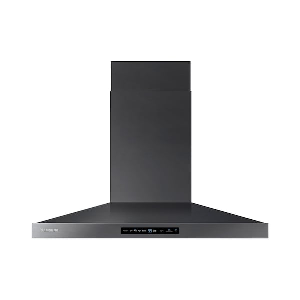 Samsung 36-in. Wall Mount Range Hood in Black Stainless Steel with 600 CFM and LED Lighting NK36K7000WG - main